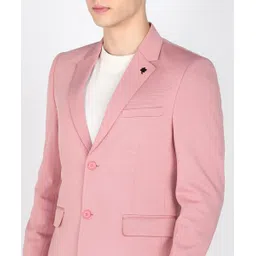 killer Men Solid Single Breasted Casual Blazer image 5