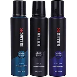 KILLER Men's Pack of 3 Deodorants Spray-picture-56