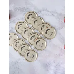 Kilner Gold Tin Preserve Jar Replacement Lid Seals - Set of 12-picture-37