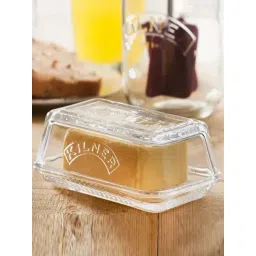 Kilner Transparent Glass Butter Dish And Lid-picture-44