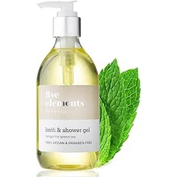 Kimirica Five Elements Premium Body wash with the goodness of Tangerine & Green Tea | 100% Vegan & Paraben Free Shower Gel | Hydrating, Cleanse Skin,Moisturizing Body wash 300ml-picture-37