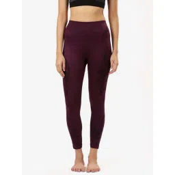 Kimjaly by Decathlon Purple Plain Leggings-picture-43