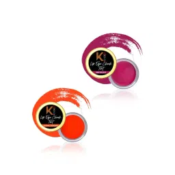 KINDED Lip Eye Cheek Tint Beetroot & Coral Orange Combo-picture-45