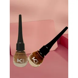 KINDED Set of 2 Smudge Proof Liquid Eye Liner 5ml Each-Chocolate Brown 03 & Camel Brown 05-picture-13