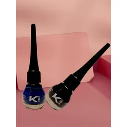 KINDED Set of 2 Smudge Proof Liquid Eye Liner 5ml Each - Midnight Black 01 & Royal Blue 04-picture-20