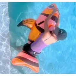 kindertales Fish (IND*95) Inflatable float Ride-On For Kids Multicolor Inflatable Pool Accessory-picture-12