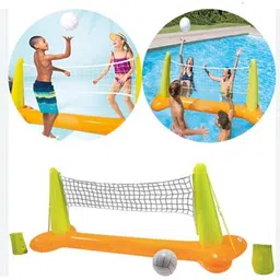 kindertales Pool Volleyball(IND*3914) Game 239x64x91cm Inflatable Pool Accessory-picture-16