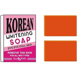 KINEX 100% ORAGANIC Whitening Soap for Face and Body, Kojic Acid and Vitamin C, All Skin Types, 250, Pack of 2-picture-15