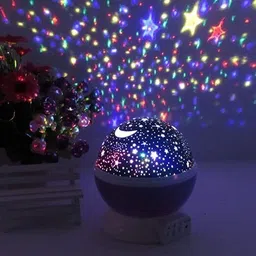 king and queen store Romantic Sky Star Master Night Light Projector Children Kids Baby Sleep Lighting Table Lamp-picture-26