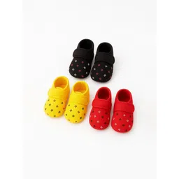 KING TRADERS Kids Pack of 3 Cotton Booties-picture-36