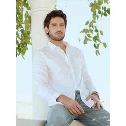 KINGDOM OF WHITE Daystart Cutaway Collar Long Sleeves Cotton Formal Shirt-picture-30