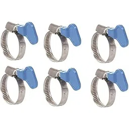 KINIK Adjustable 1.25" Inch Diameter Stainless Steel Hose Clamp with Key for Plumbing, Automotive & Mechanical Applications.(Pack of 6 Clamp)-picture-13