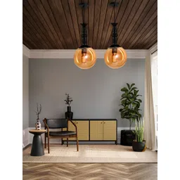 KINIS 2 Pieces Brown Ceiling Lamps-picture-35