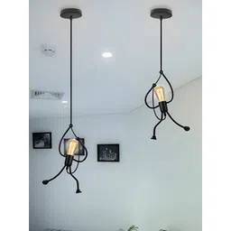 KINIS Black 2 Pieces Metal Quirky Ceiling Lamp-picture-35