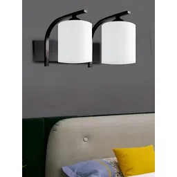 KINIS Black & White Cylinder Shaped Metal Wall Lamp-picture-22