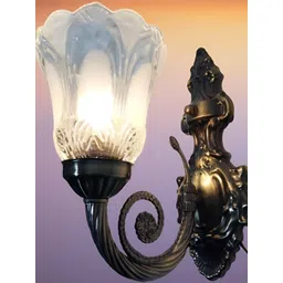 KINIS Black & White Metal Quirky Cylindrical Shaped Wall Lamp With Bulb-picture-27