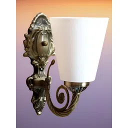 KINIS Black & White Metal Quirky Frustum Shaped Wall Lamp-picture-23