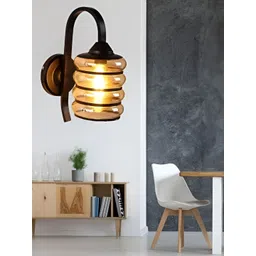 KINIS Black Metal Quirky Cylinder Shaped Wall Lamp image 3