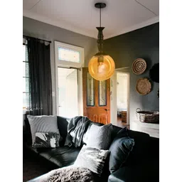 KINIS Brown Glass Quirky Ceiling Lamp-picture-39