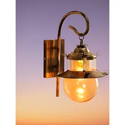 KINIS Gold-Toned Abstract Shaped Metal Wall Lamp-picture-29