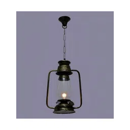 KINIS Gold-Toned & Black Abstract Shaped Ceiling Lamp-picture-24