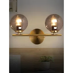 KINIS Gold-Toned and Transparent Metal Spherical Shaped Wall Lamp-picture-35