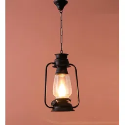 kinis KIN-BLACK LALTERN HANGING Decorative Hanging Lamp/Pendant Lamp/Ceiling Light to décor your Home, Bedroom, Drying Room, Living room, Restaurant and Home Decor Pendants Ceiling Lamp Pendants Ceiling Lamp-picture-20
