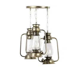 KINIS Modern and Unique Style Gold-Toned & Transparent Ceiling Lamp-image-23