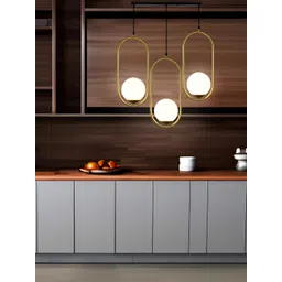 KINIS Modern and Unique Style Gold-Toned Quirky Ceiling Lamp-image-45