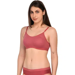 Kinza soft. Pack Of 3 Full Coverage Ultra Soft Underwired Cotton Sports Bra-picture-19