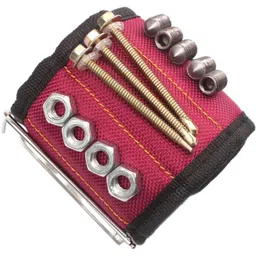 kinzilla Magnetic Wrist Band with 3 Strong Magnets for Holding Screws Metal Tools Men Wrist Band-picture-38