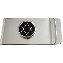 kiola designs Black Star of David Money Clip, NA-picture-16
