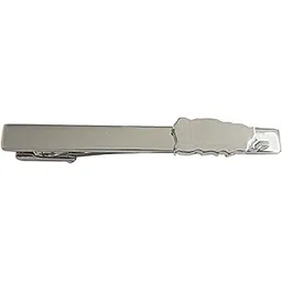 kiola designs Puerto Rico Map Shape Square Tie Clip-picture-48