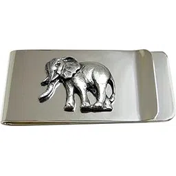 kiola designs Textured Elephant Money Clip, NA-picture-12