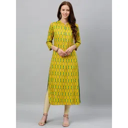 kipek Women Geometric Printed Floral Kurta-picture-20