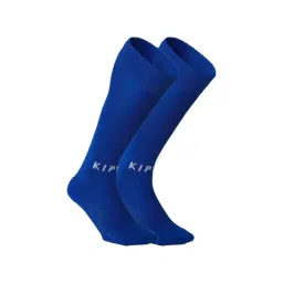 Kipsta by Decathlon Blue Cotton Textured Socks Pack of 3 ( UK 5.5-7 EU39-41 )-picture-35