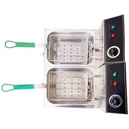 Kiran Enterprise 8 Liter Electric Double Pan Deep Fryer Electric Fryer-picture-12