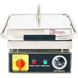 KIRAN ENTERPRISE Premium Range 3 Step 4 Slice Sandwich Griller For Hotels And Restaurants, 2500 Watts, White-picture-13