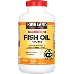 Kirk_land Fish Oil 1000 mg Omega-3 | 400 Softgels-picture-11