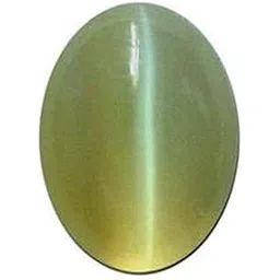 kirti gems 11.25 Ratti / 10.45 Carat Cat Eye Gemstone for Men and Women Lehsuniya Stone Certified for Astrological Purpose A++ Quality Natural Gemstone-picture-52