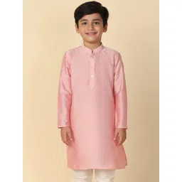 KISAH Boys Mandarin Collar Kurta-picture-12