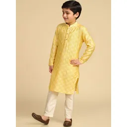 KISAH Boys Regular Kurta with Pyjamas image 2