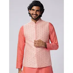 KISAH Embellished Nehru Jacket-picture-10