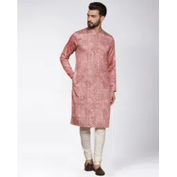 kisah Embroidered Mandarin Collar Kurta-picture-12