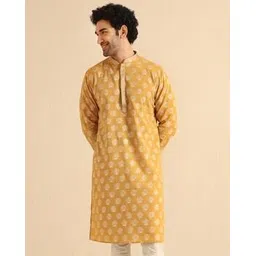 kisah Men Printed Regular Fit Kurta-picture-11