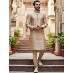 KISAH Men Regular Kurta with Churidar-picture-13