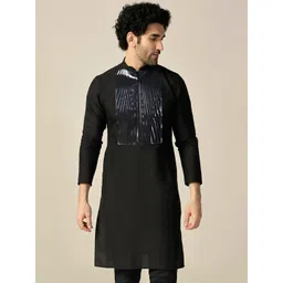 KISAH Yoke Design Straight Kurta-picture-11