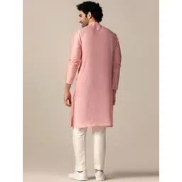 KISAH Yoke Design Straight Kurta image 4