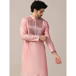 KISAH Yoke Design Straight Kurta image 1