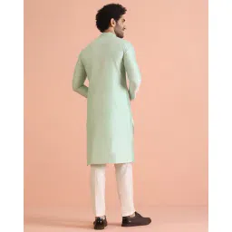 kisah Men Regular FitLong Kurta image 3
